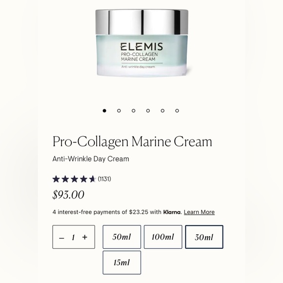 New Elemis Pro-Collagen Marine Cream Anti-Wrinkle Day Cream new * - Picture 4 of 4
